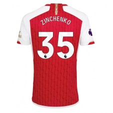 Arsenal Oleksandr Zinchenko #35 Hjemmedrakt 2023-24 Kortermet